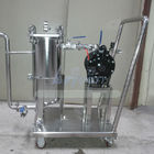 Trolley Water Pump Set 2.0Mpa SS316 Mesin Filtrasi Cairan