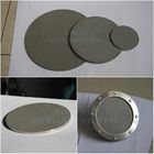 50mm 60mm Titanium Sintered Filter Plate Metal Powder Filter Porous Disc