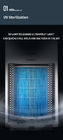 Layar LCD Pembersih Ion Negatif Rumah Tangga Dengan Sinar Ultraviolet