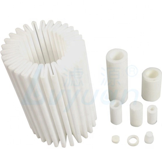 Polyethylene sintered PE filter cartridge filter tabung plastik berpori