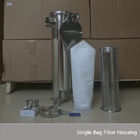 Minuman Anggur Susu PTF Core 89mm 0.1um 0.22um Micron Filter Housing