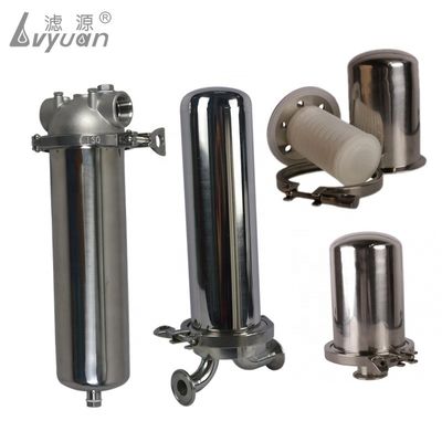 Rumah Filter Udara Stainless Steel SUS304 Silinder 1mm