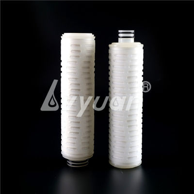 Filter Ventilasi PTFE Udara Hidrofobik 40 inci 222 Fin PTFE Filter Air